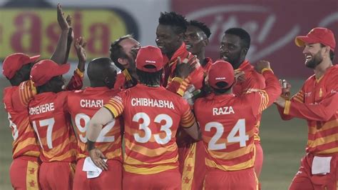 Match Tied Zimbabwe Won The One Over Eliminator Pakistan Vs