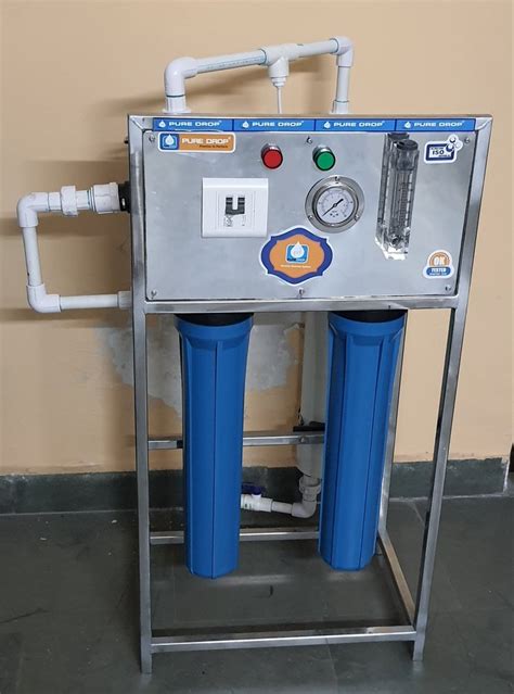 Puredrop PD 30 100 LPH Industrial RO Plant Stainless Steel At Rs 65000