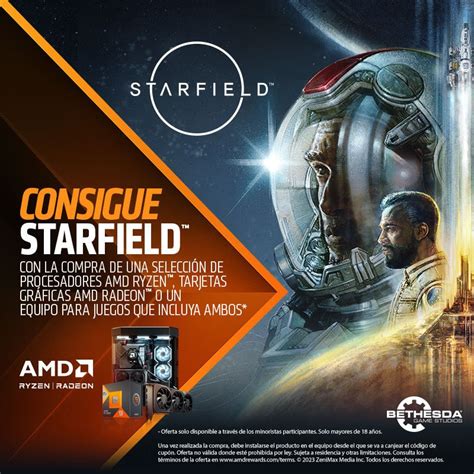 AMD Starfield Ryzen Game Bundle PcComponentes Pt