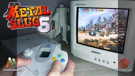 Metal Slug Atomiswave Gameplay Dreamcast Serial Port Sd