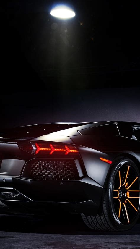 Lamborghini Aventador Black Hd Wallpaper