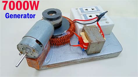 How To Make Free Energy Generator 220v Electricity Use Magnetic 100