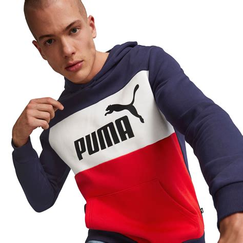 Puma Męska Ocieplana Bluza sportowa Bluza sportowa z kapturem Ess