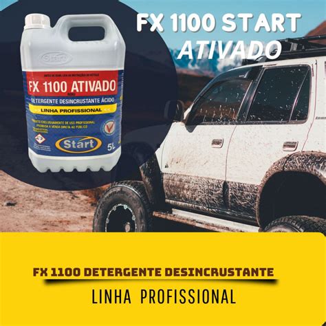 FX 1100 START 5L LIMPA BAU ATIVADO ROXO Shopee Brasil