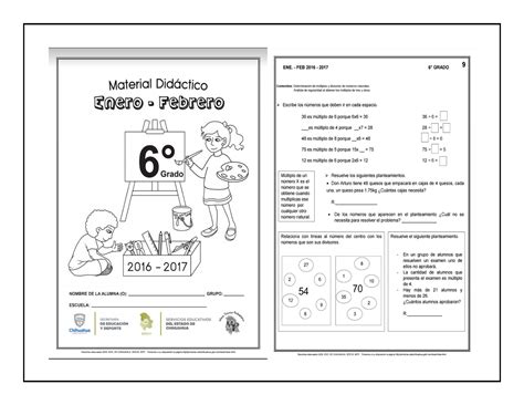 Material De Apoyo Didáctico Del Quinto Grado Para El Tercer Bloque 9cb