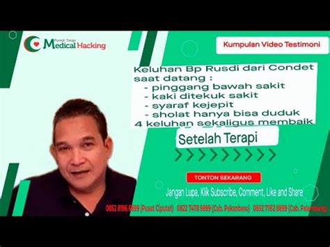 0822 9728 9899 RS MEDICAL HACKING SULIT SHOLAT SETELAH TERAPI