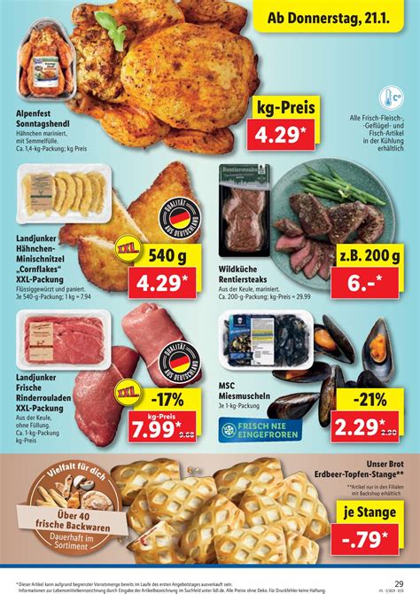 Lidl Aktueller Prospekt 18 01 23 01 2021 29 Jedewoche Rabatte De