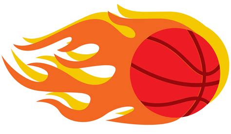 Basketball on fire 1188689 PNG