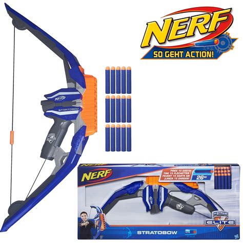 Hasbro Nerf B5574eu6 N Strike Elite Stratobow Spielzeugblaster