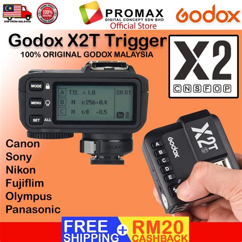 GODOX X2T X3 Trigger TTL Fuji Sony Nikon Olympus Canon