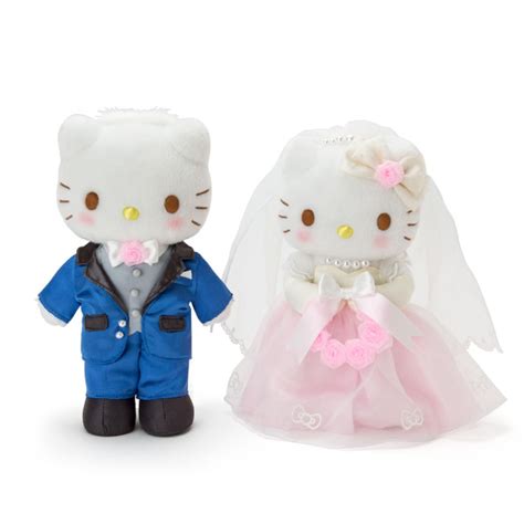 Sanrio Japan Hello Kitty And Dear Daniel Wedding Doll Set In Box