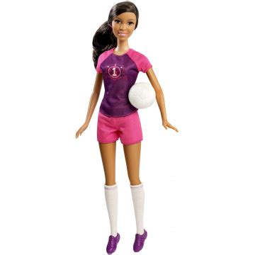 Muñeca Barbie Puedo ser jugadora de fútbol AA CKH44 BarbiePedia