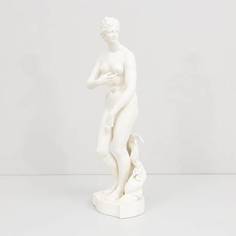 Skulptur Venus Medici Parian Gustavsberg Daterad Keramik