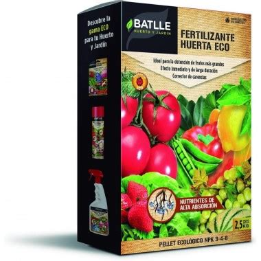 Fertilizante Huerta Eco Pellet Batlle Kg