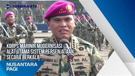 Korps Marinir Modernisasi Alat Utama Sistem Persenjataan Secara Berkala