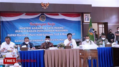 Wujudkan Reforma Agraria Menteri ATR RI Terjun Langsung Ke Kabupaten