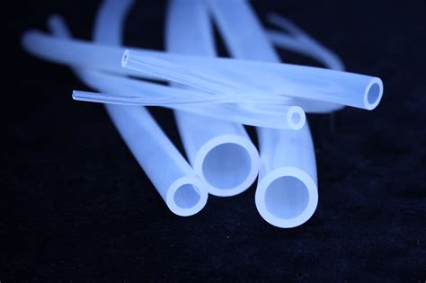 White Platinum Cured Silicone Rubber Tubing Shore Silex Ltd