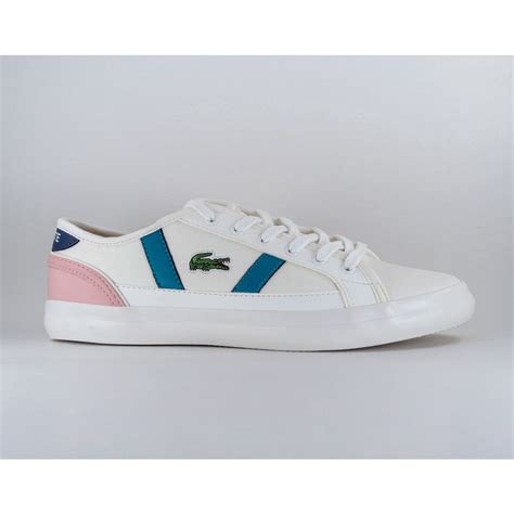 T Nis Lacoste Feminino Sideline Leather Em Couro Cfa Brz Submarino