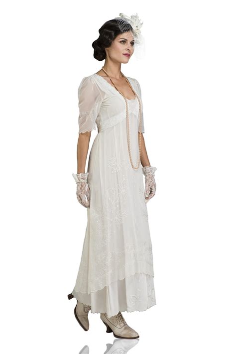 Vintage Titanic Tea Party Dress In Ivory By Nataya • Offbeat Wed Was Offbeat Bride