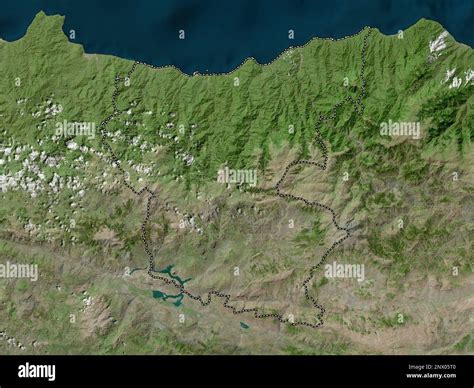 Giresun, province of Turkiye. High resolution satellite map Stock Photo ...