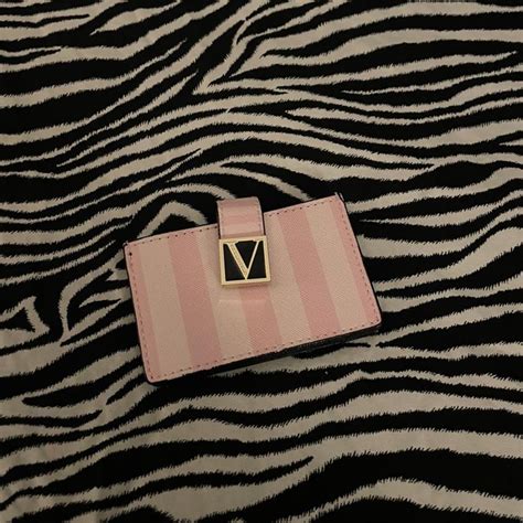 Victoria Secret Card Holder Black Inside Never Depop