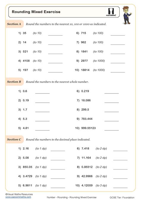 Rounding To The Nearest Thousand Worksheet Have Fun Teaching