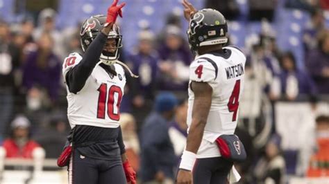 Deandre Hopkins Watch Comes To An End Reportedly Signing With Afc Team Yardbarker