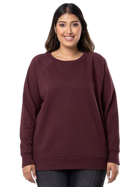 Terra And Sky Womens Plus Size Fleece Sweatshirt Sizes 0x 4x