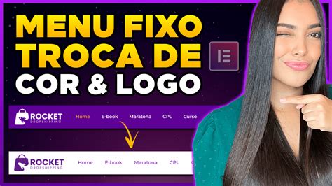 Como Criar Um Menu Fixo Que Muda De Cor E Logotipo Ao Rolar A P Gina