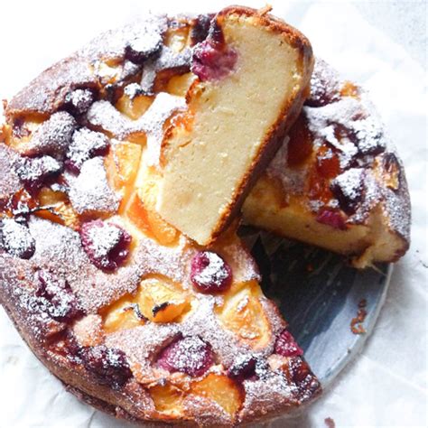 Stone Fruit Raspberry Ricotta Cake Michael S Supa Iga Korumburra