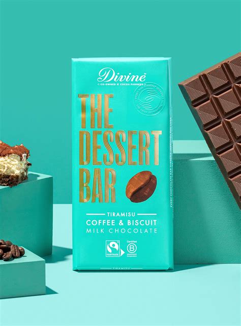 Divine Dessert Chocolate Bar - Tiramisu – Divine Chocolate