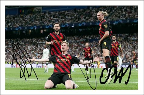 Rjr Prints Bernardo Silva Kevin De Bruyne And Erling Haaland