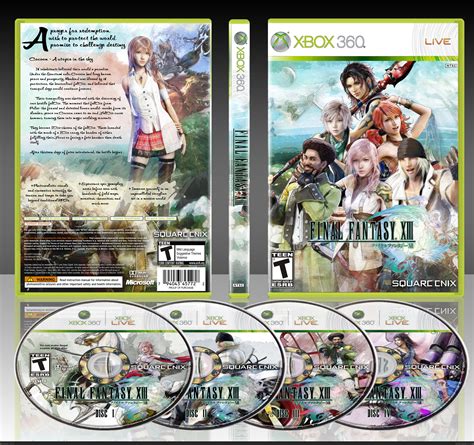 Final Fantasy Xiii Xbox Box Art Cover By Sgjin