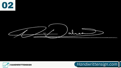 N Letter Signature Style in 2024 | HandwrittenSign