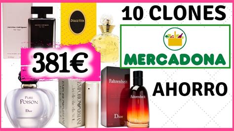 Clones Perfumes Mercadona Ahorrando Youtube