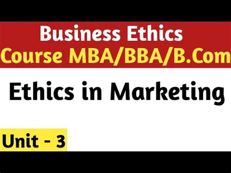 Ethics In Marketing With Examples What Is Ethics In Marketing