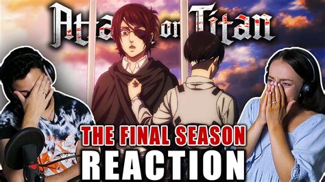 WE ARE SPEECHLESS! Attack on Titan Final Season REACTION! | The Final ...