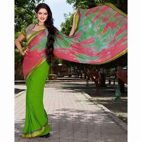 Latest Party Wear Saree At Best Price In Surat By Sangeeta Textiles