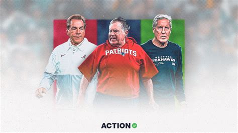 Betting on Bill Belichick, Pete Carroll, Nick Saban ATS Was Profitable ...