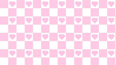 Cute Pink And White Checkers Gingham Plaid Checkerboard With Cute