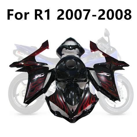 Motorcycle For Yamaha R1 2007 2008 Yzf R1 07 08 Bodywork Cowling Full