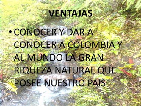 Ventajas Del Estudio De Biodiversidad En Colombia Ppt