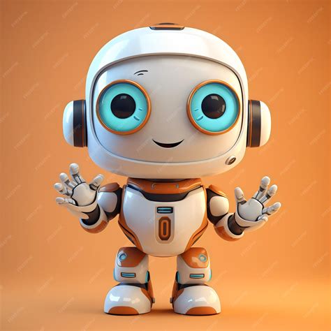 Premium Ai Image Cute Small Robot Created With Generative Ai