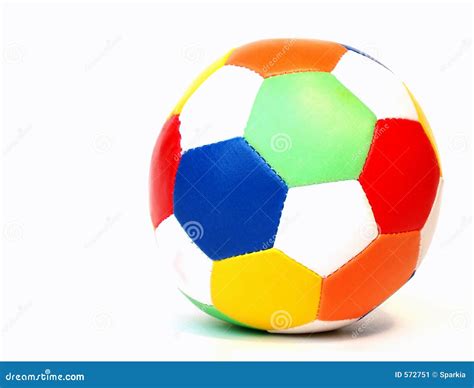 Colorful Soccer Ball Stock Image - Image: 572751