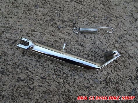 Honda Cub C50 C65 C70 C90 Side Stand Chrome Spring New Ebay