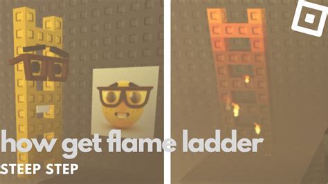 How To Get The Flame Nerd Ladder In Steep Steps Roblox Youtube