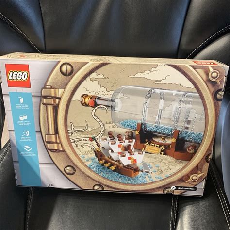 NEW SEALED LEGO Ideas Ship In A Bottle 92177 RETIRED 5702016956344