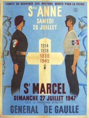 Affiche De La C R Monie Du Juillet Comm Morant Le Maquis De