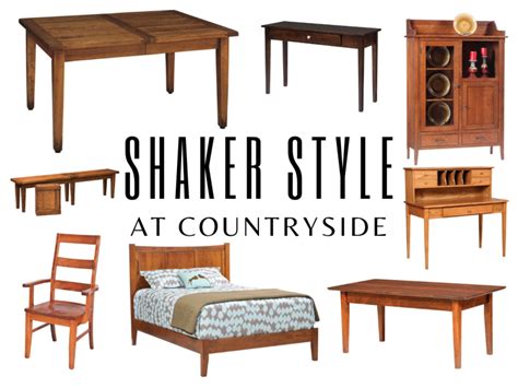 Learn about Shaker Style Furniture | Countryside Amish Furniture