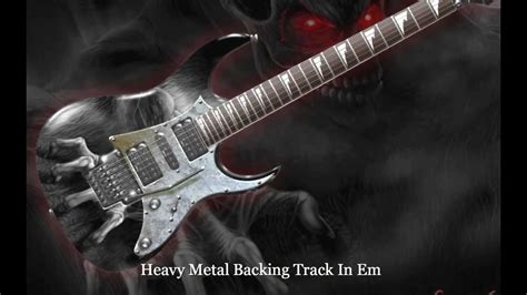 Heavy Metal Backing Track In E Minor YouTube